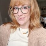 the rosa necklace - yellow + blue